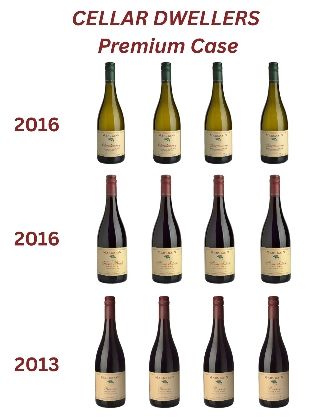Cellar Dwellers aged Burgundy dozen